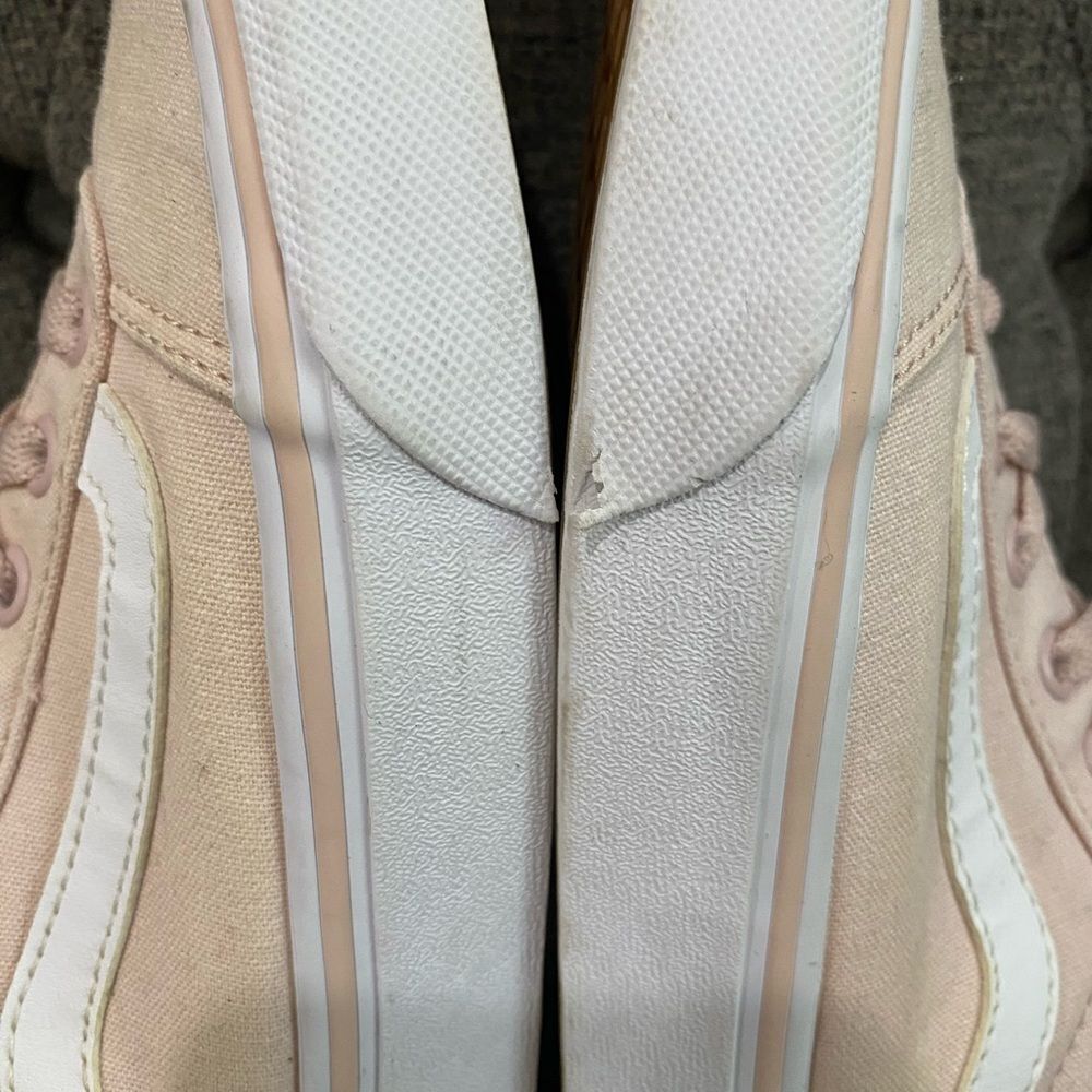 Vans Old School Pink Sneakers Women Size 11 - Picture 9 of 11